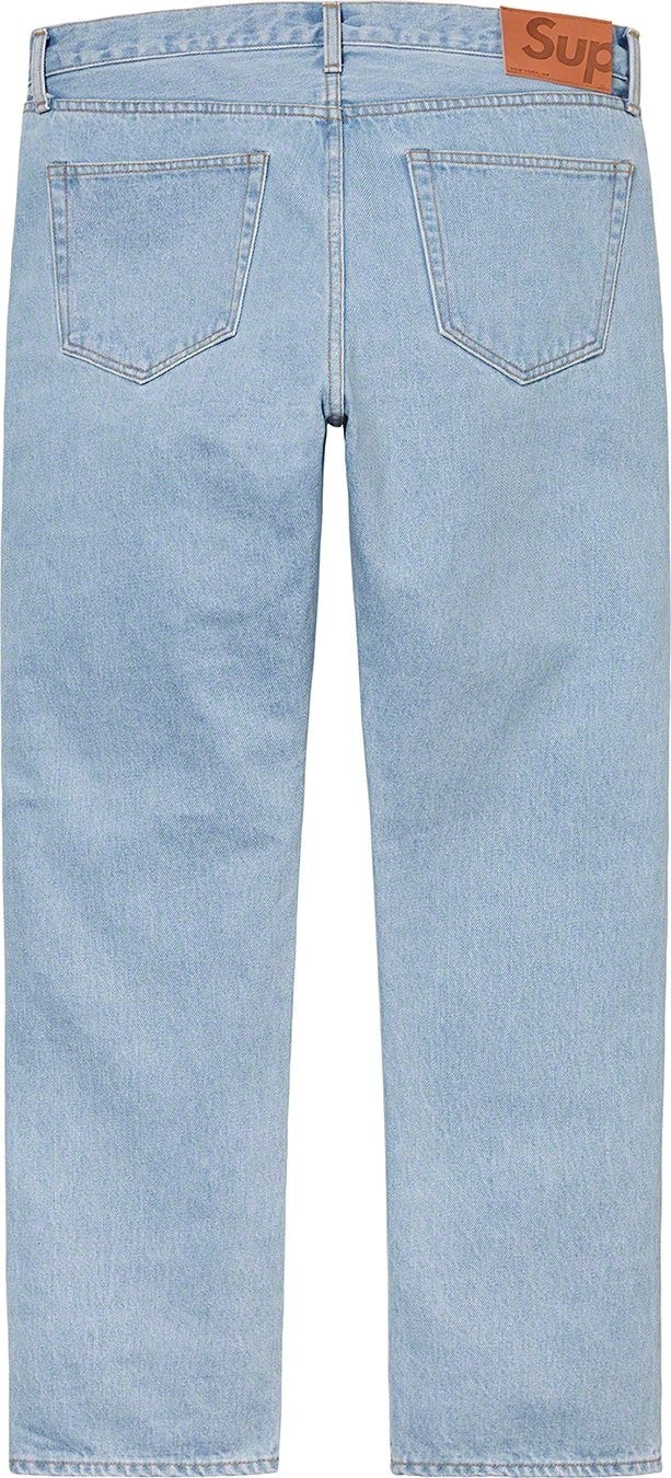 Stone Washed Slim Jean view 3